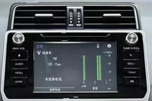 Не работает сенсор на магнитоле Toyota Prado